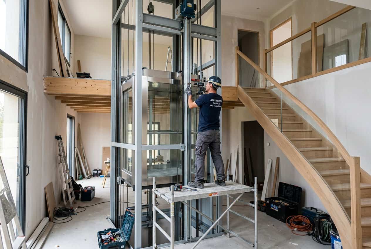 Pose ascenseur maison Vitry-le-François